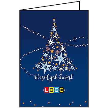 Kartka BN1-008 - Karnety świąteczne składane