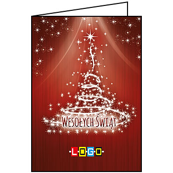 Kartka BN1-020 - Karnety świąteczne składane