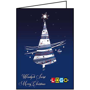 Kartka BN1-028 - Karnety świąteczne składane