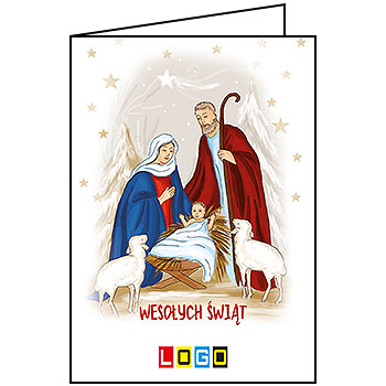 Kartka BN1-044 - Karnety świąteczne składane