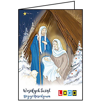 Kartka BN1-057 - Karnety świąteczne składane