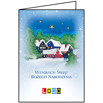 Kartka BN1-060 - Karnety świąteczne składane