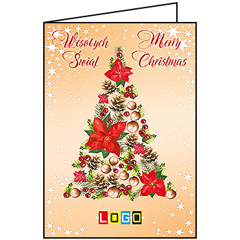 Kartka BN1-063 - Karnety świąteczne składane