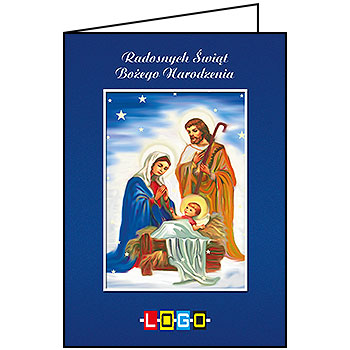 Kartka BN1-074 - Karnety świąteczne składane