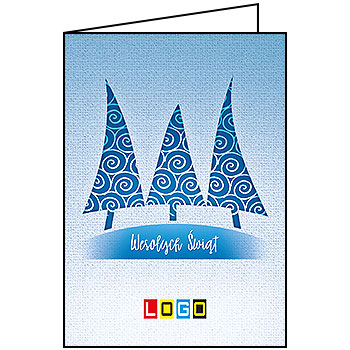 Kartka BN1-149 - Karnety świąteczne składane