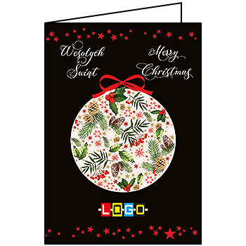 Kartka BN1-158 - Karnety świąteczne składane