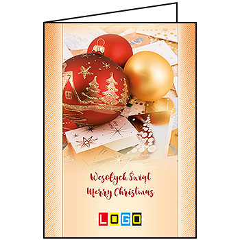 Kartka BN1-167 - Karnety świąteczne składane