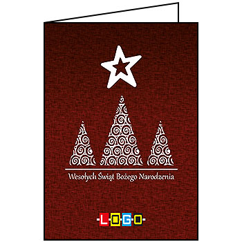 Kartka BN1-233 - Karnety świąteczne składane