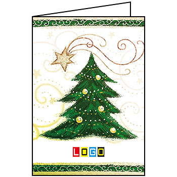 Kartka BN1-234 - Karnety świąteczne składane