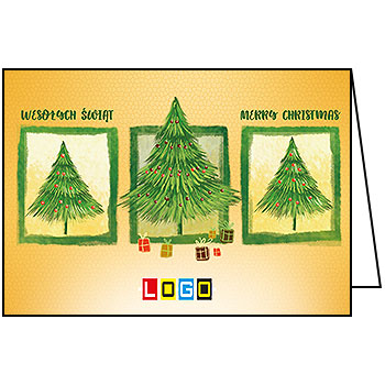 Kartka BN1-277 - Kartki świąteczne składane