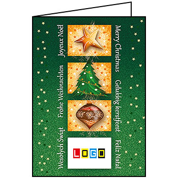 Kartka BN1-341 - Karnety świąteczne składane