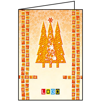 Kartka BN1-396 - Karnety świąteczne składane
