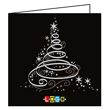 Kartka BN2-005 - Karnety świąteczne składane