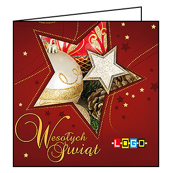 Kartka BN2-027 - Karnety świąteczne składane