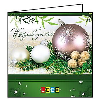 Kartka BN2-062 - Karnety świąteczne składane