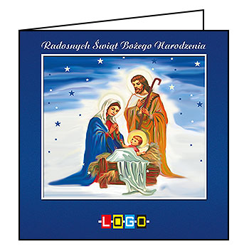Kartka BN2-074 - Karnety świąteczne składane