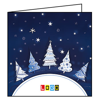Kartka BN2-118 - Karnety świąteczne składane
