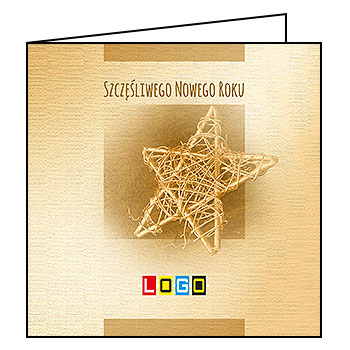 Kartka BN2-157 - Karnety świąteczne składane