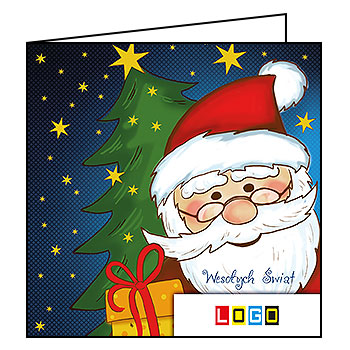 Kartka BN2-218 - Karnety świąteczne składane