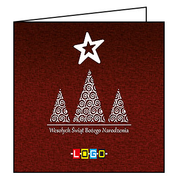 Kartka BN2-233 - Karnety świąteczne składane