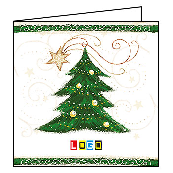 Kartka BN2-234 - Karnety świąteczne składane