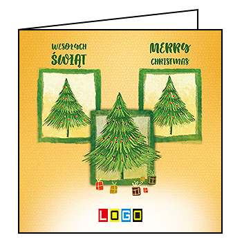 Kartka BN2-277 - Karnety świąteczne składane