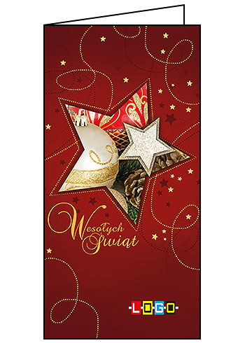 Kartka BN3-027 - Karnety świąteczne składane