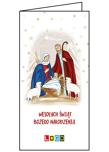 Kartka BN3-044 - Karnety świąteczne składane
