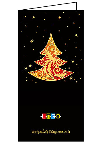 Kartka BN3-091 - Karnety świąteczne składane