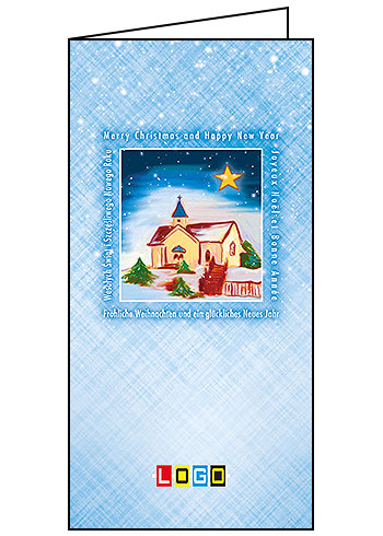 Kartka BN3-100 - Karnety świąteczne składane