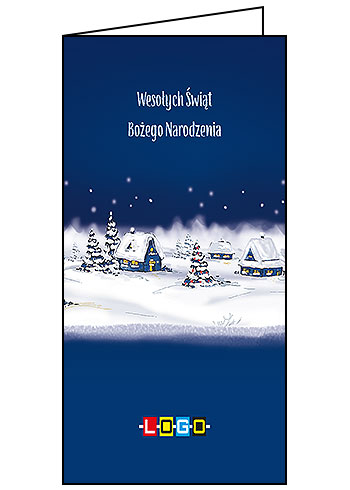 Kartka BN3-127 - Karnety świąteczne składane