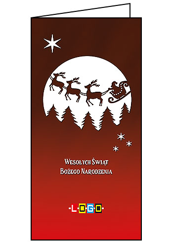 Kartka BN3-193 - Karnety świąteczne składane