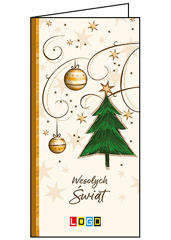 Kartka BN3-215 - Karnety świąteczne składane