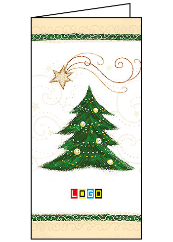 Kartka BN3-234 - Karnety świąteczne składane