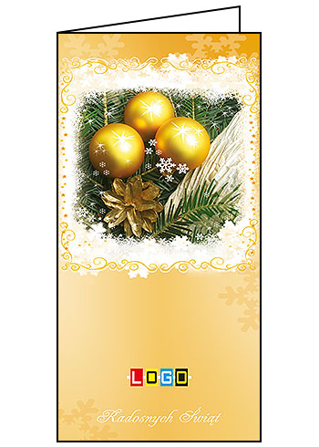 Kartka BN3-297 - Karnety świąteczne składane
