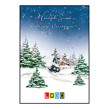 Kartka BZ1-021 - Karnety świąteczne składane
