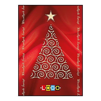 Kartka BZ1-042 - Karnety świąteczne składane
