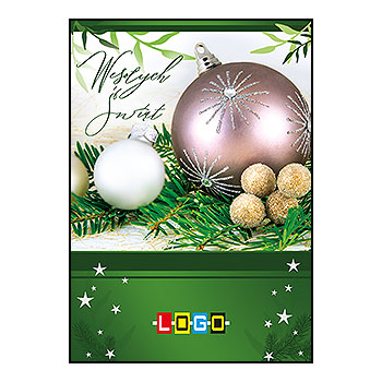 Kartka BZ1-062 - Karnety świąteczne składane