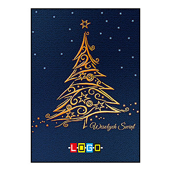 Kartka BZ1-064 - Karnety świąteczne składane