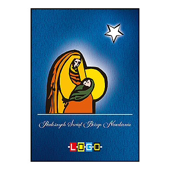 Kartka BZ1-099 - Kartki świąteczne składane