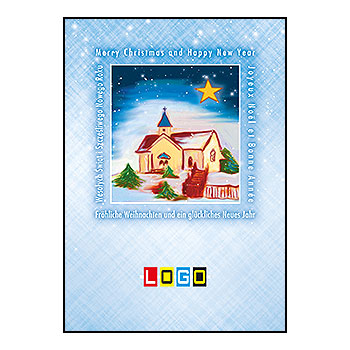 Kartka BZ1-100 - Kartki świąteczne składane