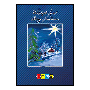 Kartka BZ1-110 - Kartki świąteczne składane