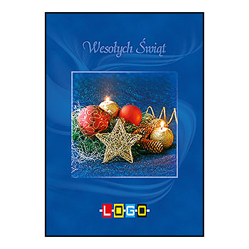 Kartka BZ1-150 - Karnety świąteczne składane
