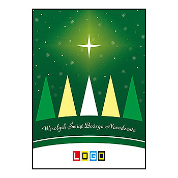 Kartka BZ1-198 - Karnety świąteczne składane