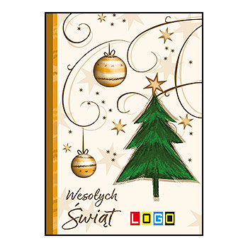 Kartka BZ1-215 - Karnety świąteczne składane