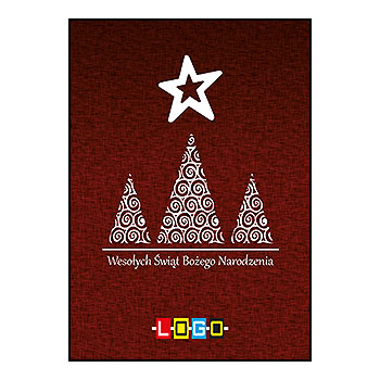 Kartka BZ1-233 - Kartki świąteczne składane