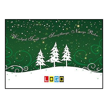 Kartka BZ1-305 - Kartki świąteczne składane