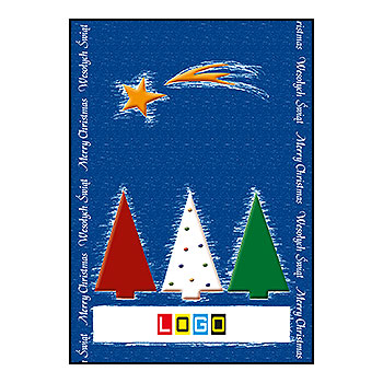 Kartka BZ1-351 - Karnety świąteczne składane